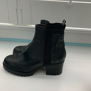 MIA Mesh Black Booties